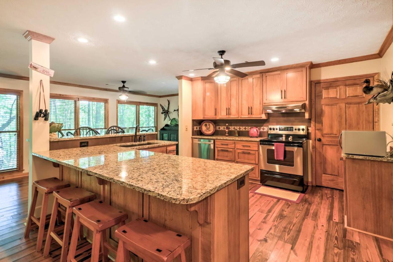 Waterfront West Point Lake Cabin With Private Dock! Whitewater Woods ภายนอก รูปภาพ