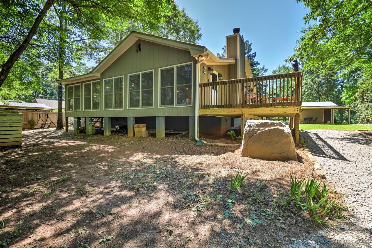 Waterfront West Point Lake Cabin With Private Dock! Whitewater Woods ภายนอก รูปภาพ